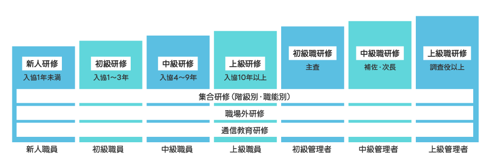 各種教育・研修制度の一覧